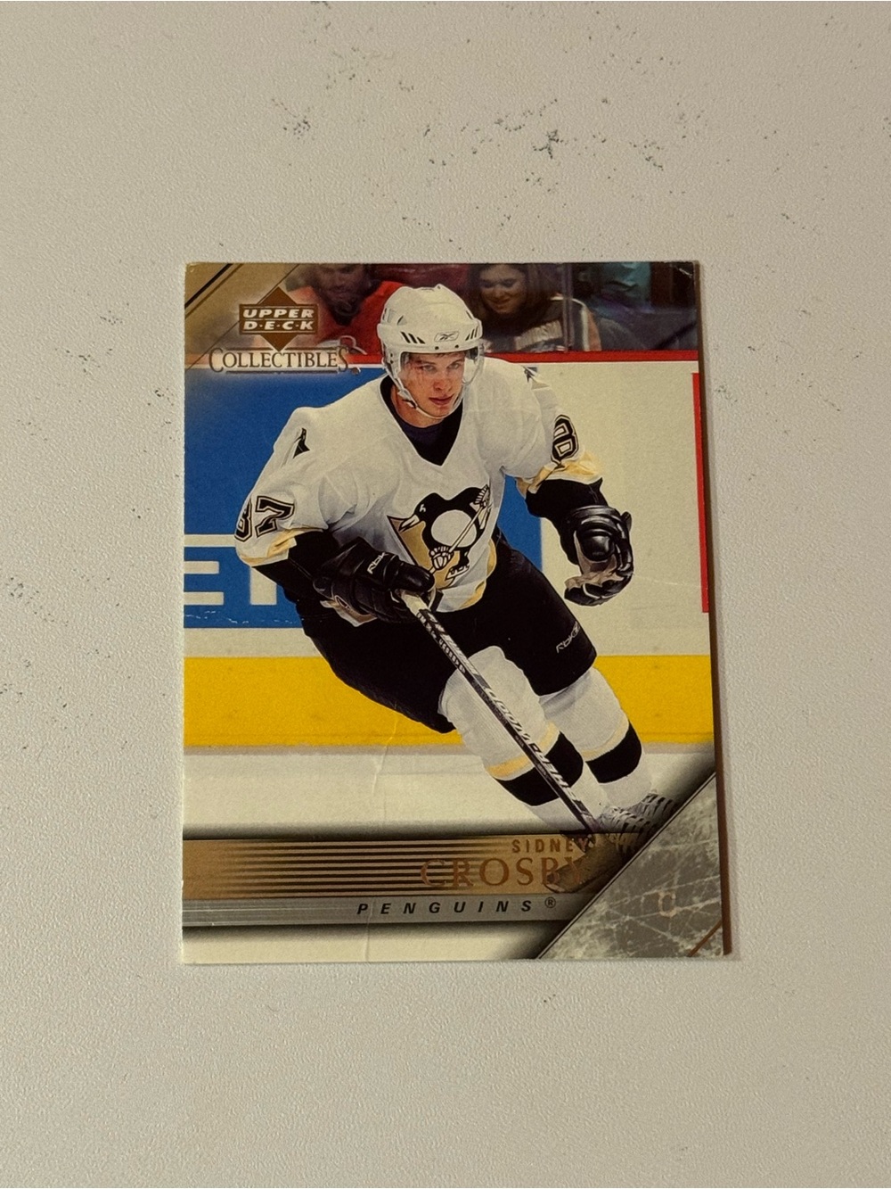Sidney Crosby 2005‑06 Upper Deck Die‑Cast Hockey Card (Pittsburgh Penguins)